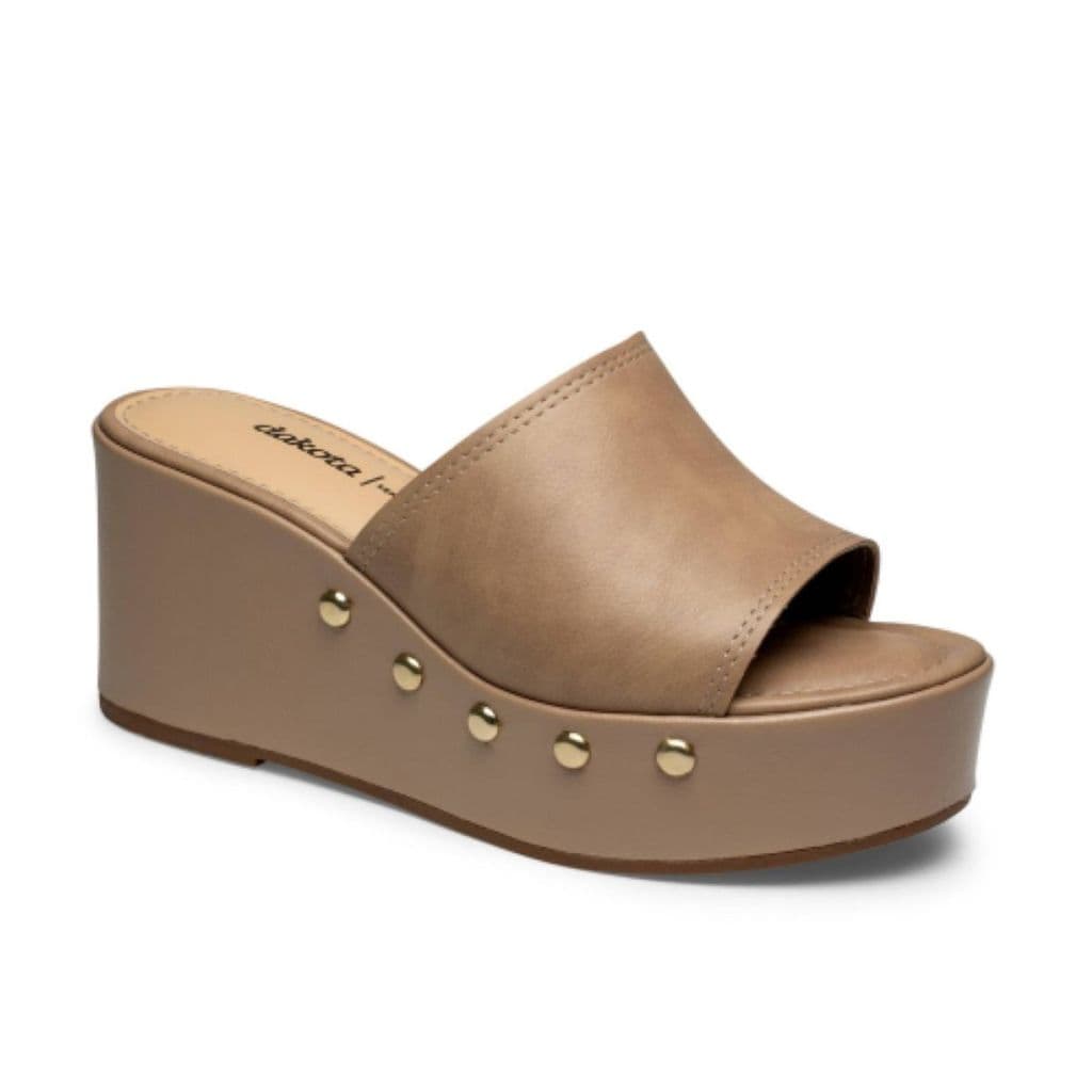 Tamanco Plataforma Dakota Sandália Feminina Flatform + NF