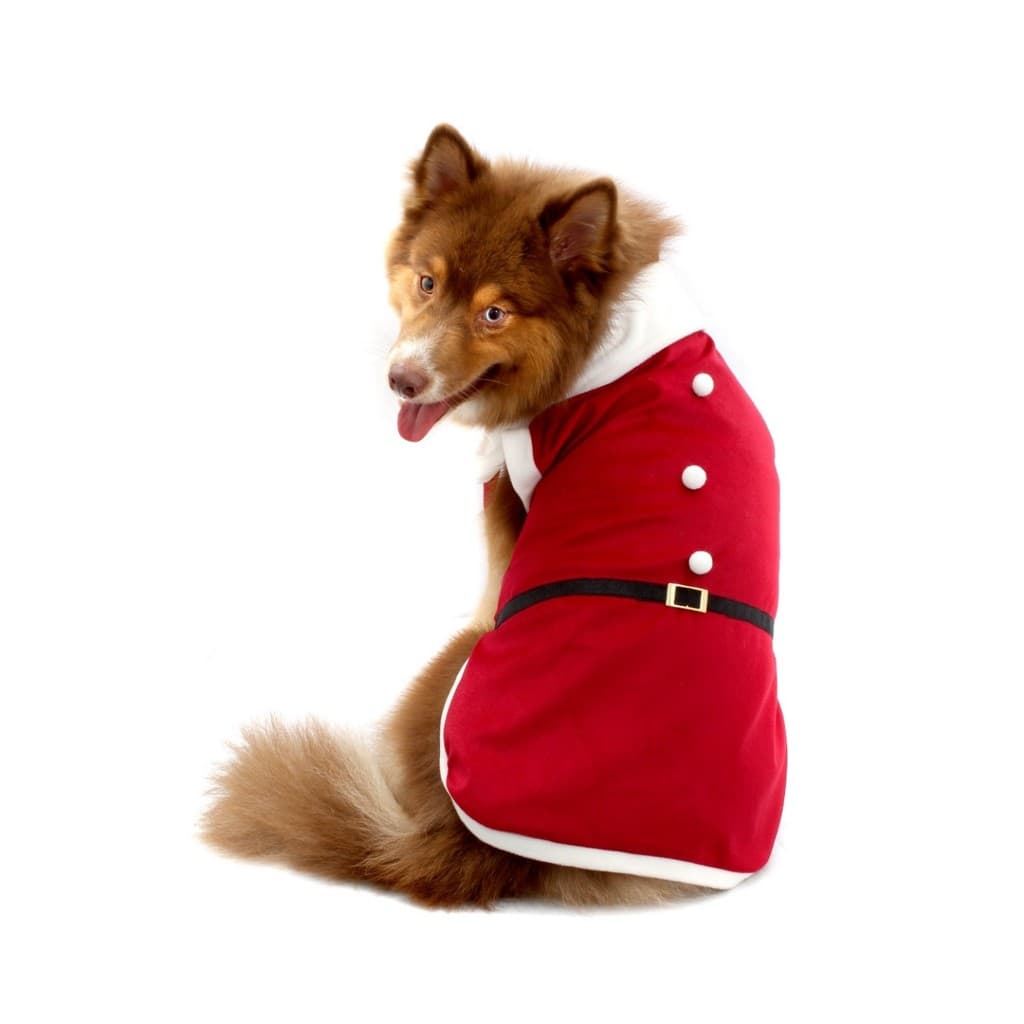 Roupa de Natal para Cachorro ou Gatos Capa Papai Noel Pet  Cães Porte Pequeno e Grande
