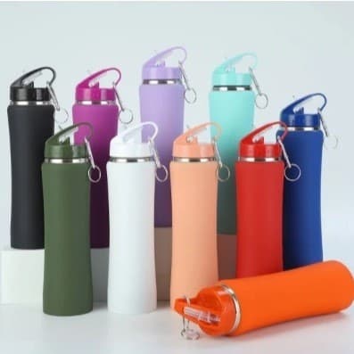 Garrafa Térmica 750ml/600ml Bebidas Inox squeeze com Bico ideal para Hidratação De alta Qualidade