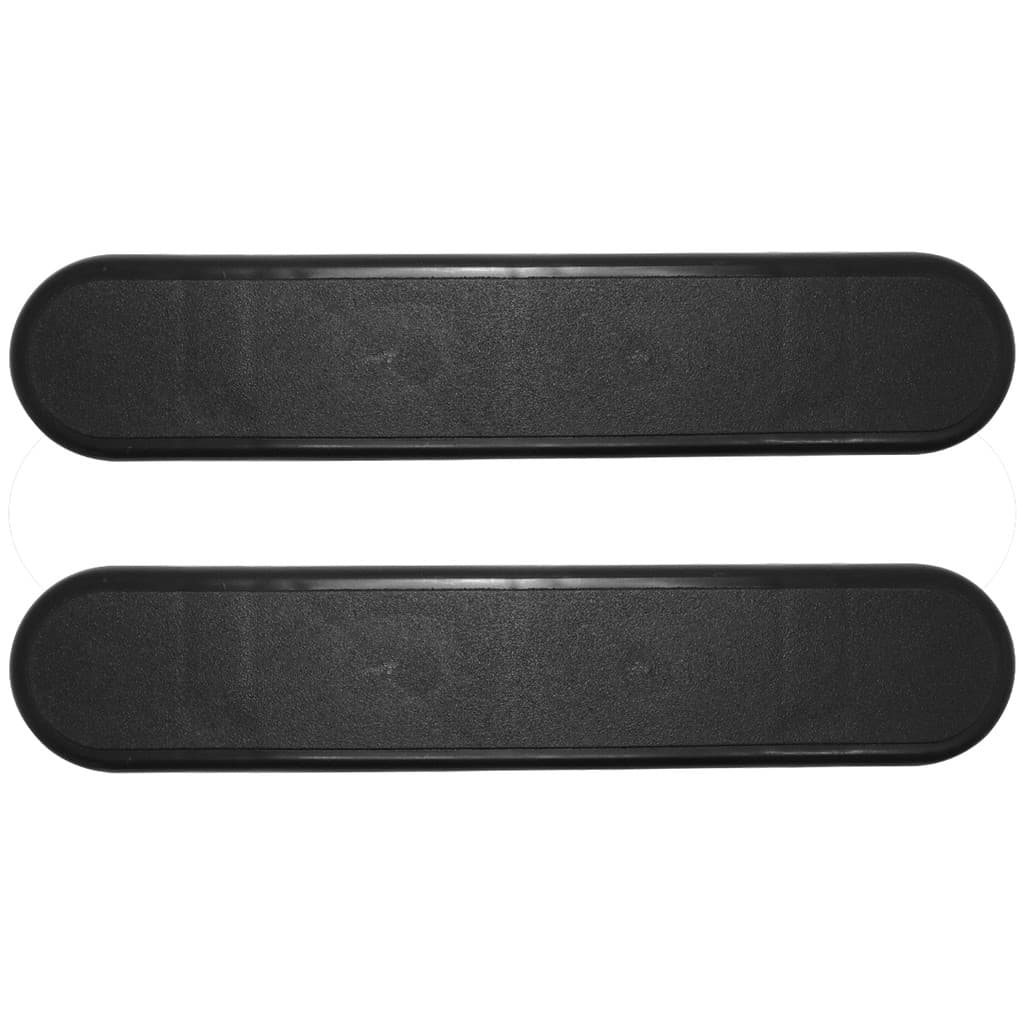 Par de Apoio de Braço para Cadeira de Rodas 23x5x2,5cm Preto