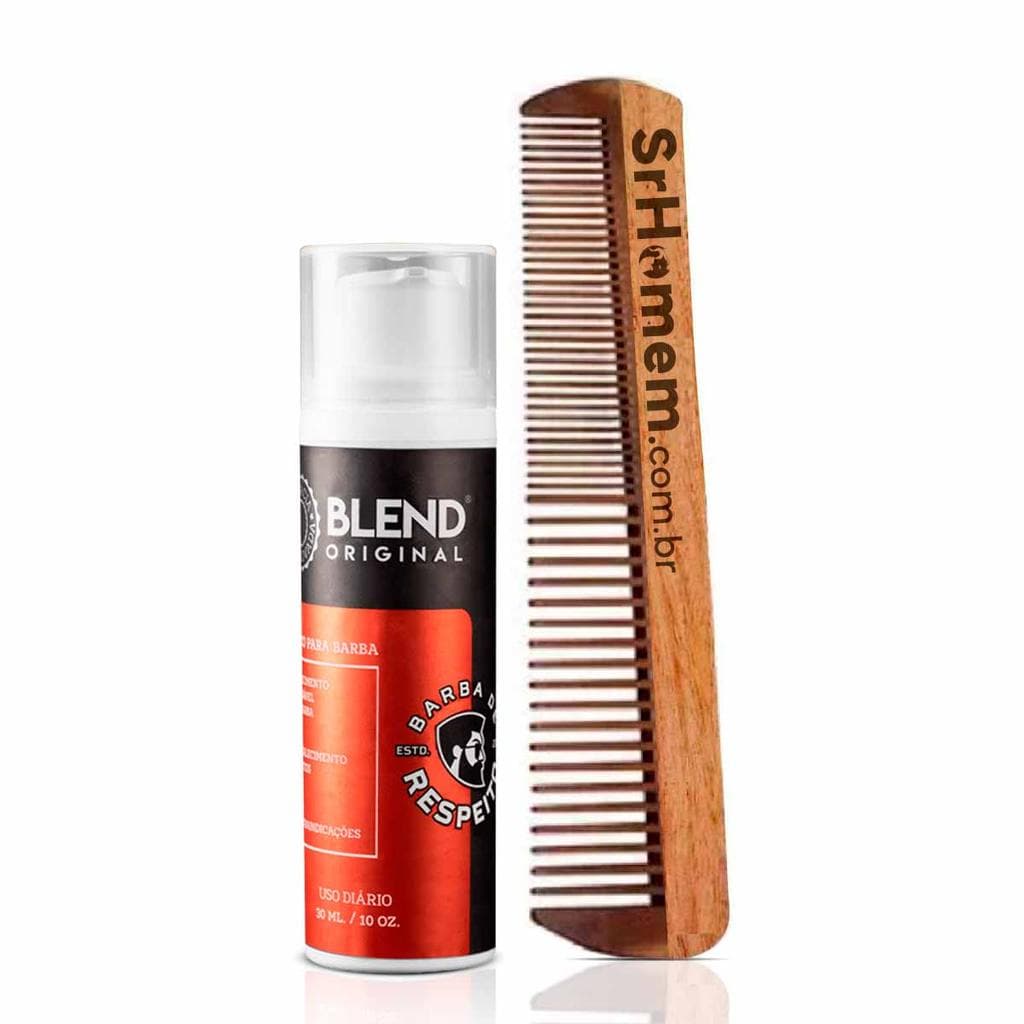 Kit Blend Para Barba Com Pente Duplo Barba De Respeito