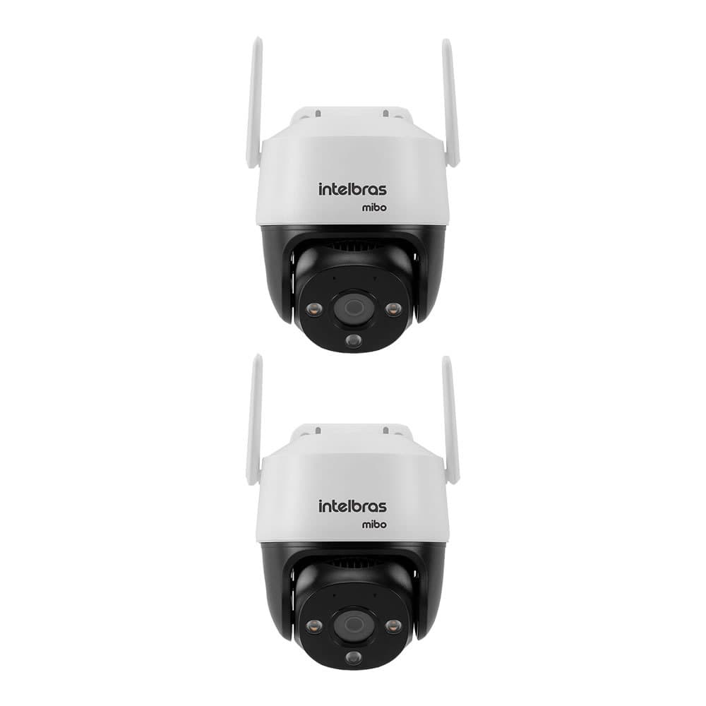 Kit 2 Câmera Inteligente Wi-Fi 2 Megapixels Full HD 360° iM7 Full Color Intelbras