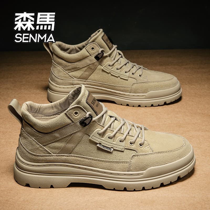 Mori Martin botas masculinas outono sapatos masculinos de venda quente 2026 novas botas de neve genuínas de venda quente