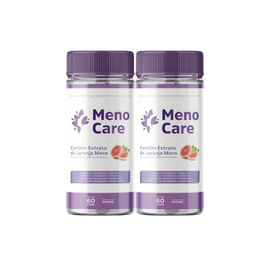 kit 2x meno care original total  120 cápsulas