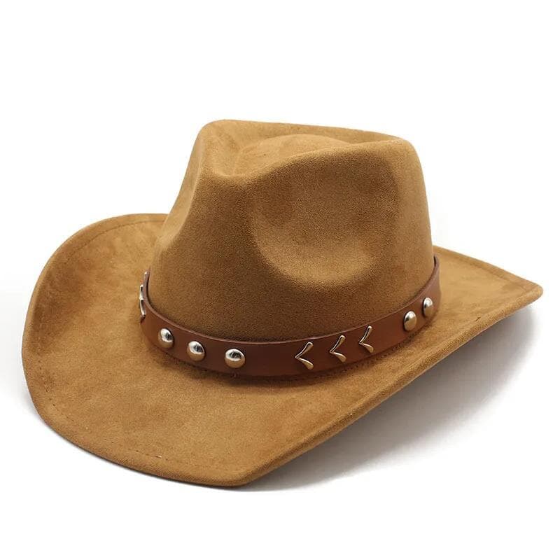 Chapéu de Lã Estilo Britânico para Homens e Mulheres 2025, Chapéu de Cowboy Ocidental para Cavalheiros e Senhoras, Chapé