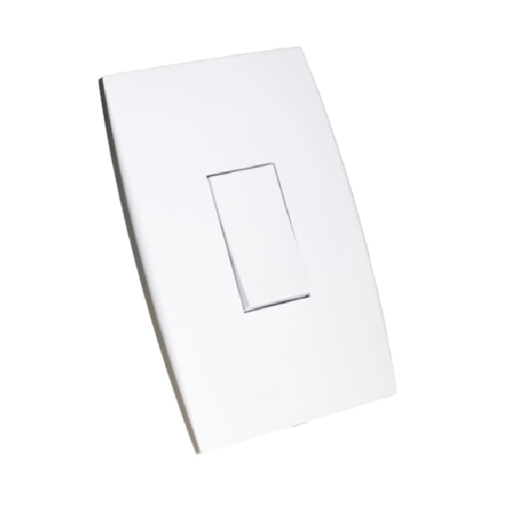 Conjunto Interruptor Simples 1 Módulo 10A Ilus Branco - Iriel