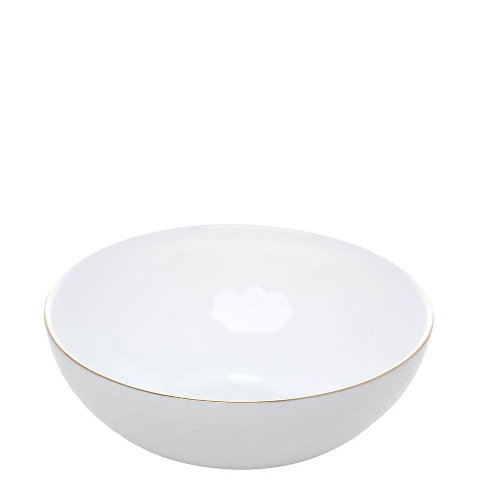 Bowl Opalino Fio de Ouro 4un Royale Wolff