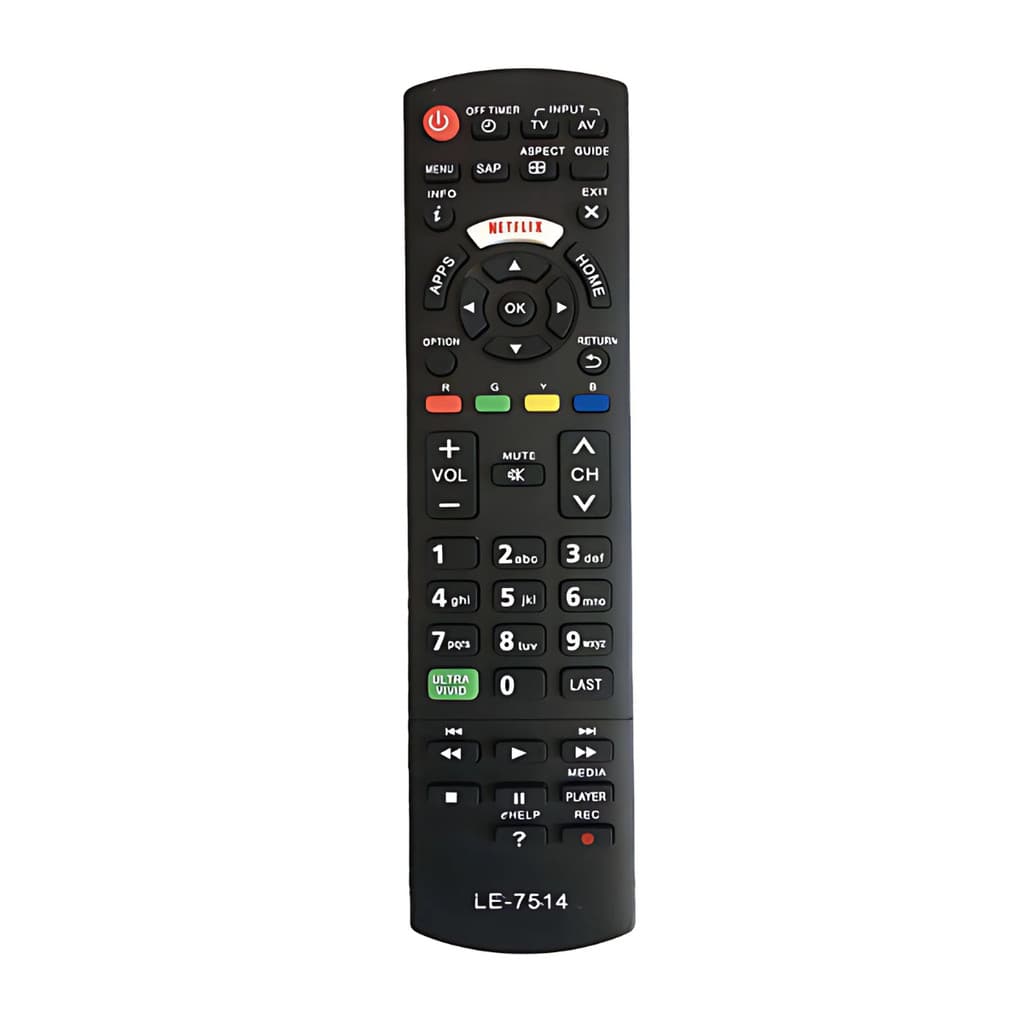 Controle Remoto Para Panasonic Smart TV Tc-32cs600b/ Tc-40cs