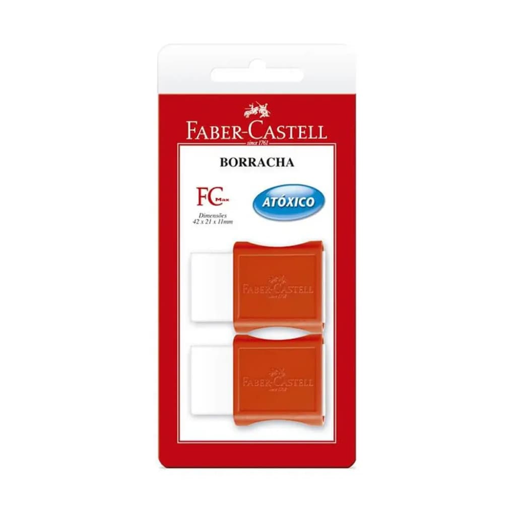 Borracha TK Pequena 2 Un. Faber-Castell