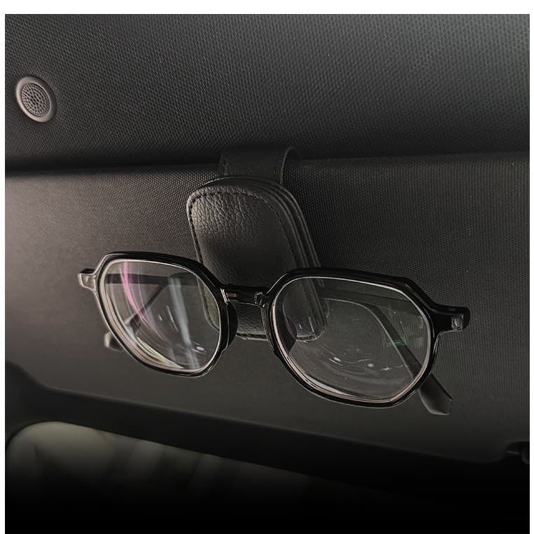 Organizador de Carro: Clip de Óculos para Visor - Material Durável | Fácil Instalação | Ideal para Viagens
