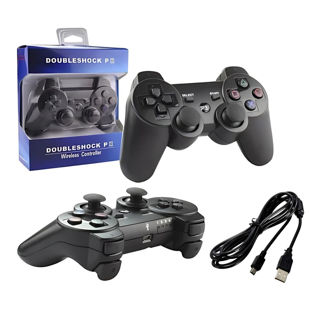Controle Compatível Com Ps3 Manete Sem Fio