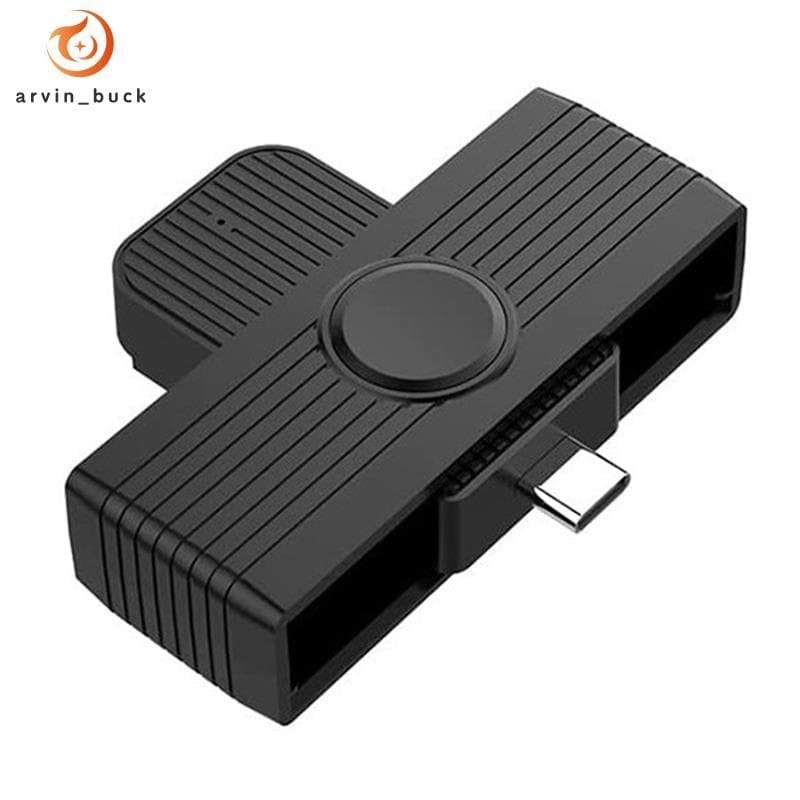 Leitor De Cartão Inteligente Tipo C/SIM/ID/CAC Adaptador De Para Telefones Android PC Computador