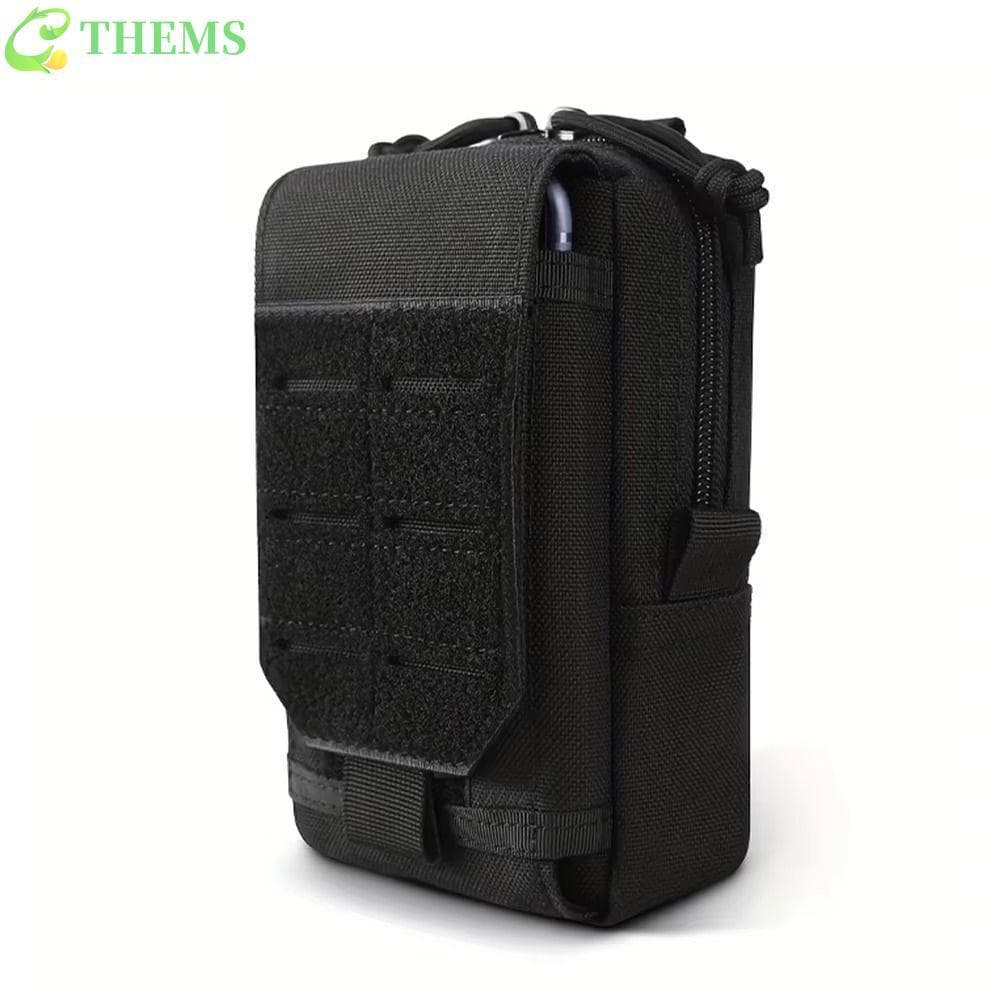 Bolsa De Cinto Multifuncional THEMS , Cintura Para Celular Pendurada Na À Prova D'água , Grande Capacidade