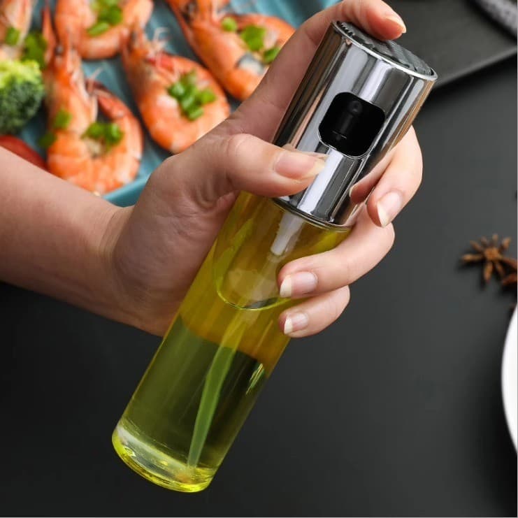 Spray Pulverizador Borrifador Azeite Vinagre Em Vidro