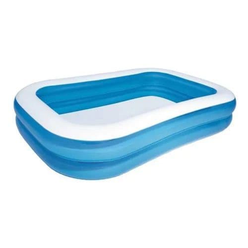 Piscina Inflavel Retangular 778 Litros Grande Resistente Facilidade Montagem Lazer Familia