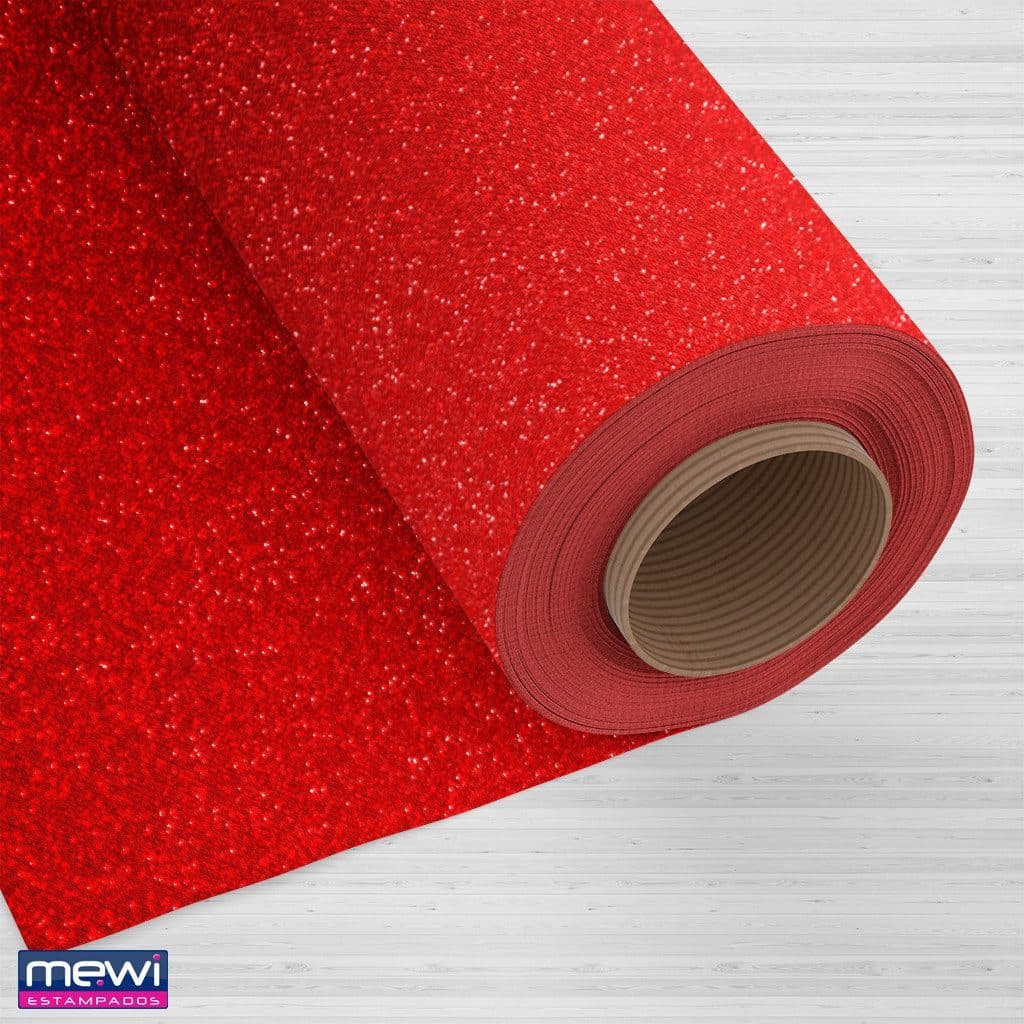 TNT com Glitter Brilhante – Ideal para Decoração de Natal, Ano Novo e Festas 1,00 x 1,40 M