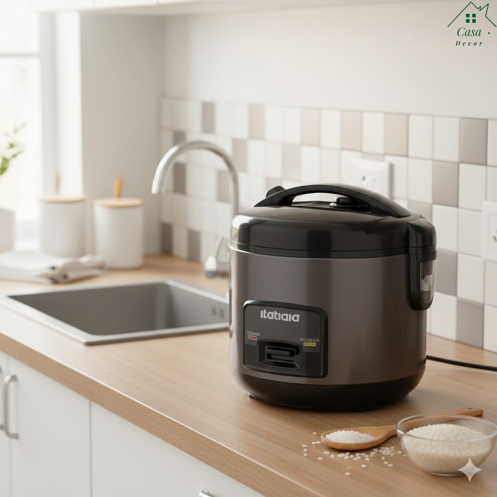 🥦⚡ Panela de Arroz 1L Itatiaia 127V – Cozinha Rápido, Mantém Quente, Facilita Tudo!