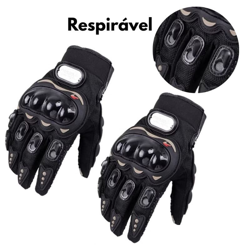 Luva Motociclista Motoqueiro Sport Motocross Motoboy Pro bike