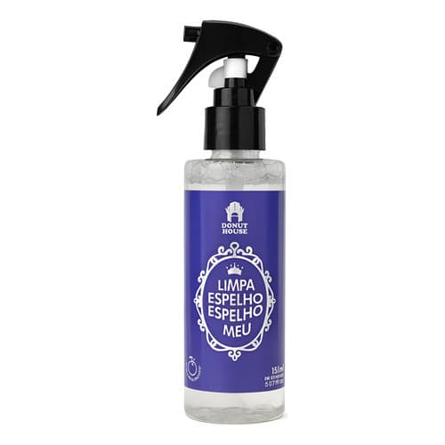 Spray Limpa Vidro Espelho Perfumado Desembaçador 150ml Casa