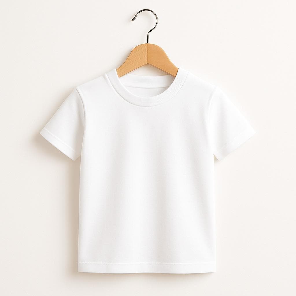 Camiseta Infantil 100% Algodão Várias Cores Confortável