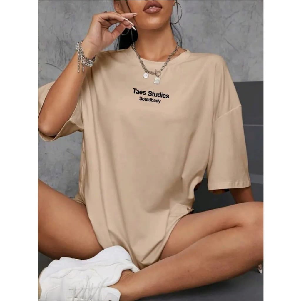 Camisetas Estampadas Camisas Feminina 100% Algodão Taes Studies