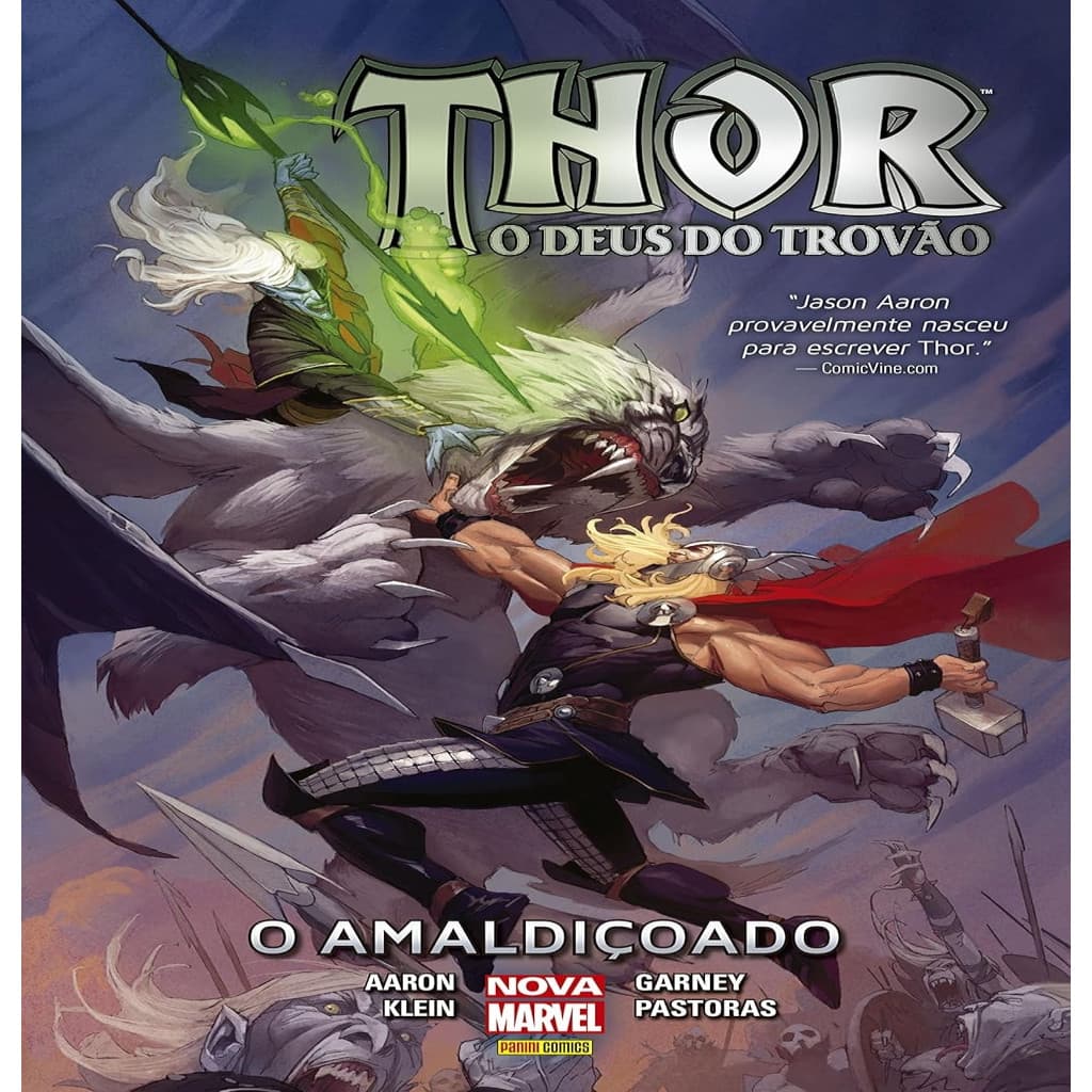 Thor O Amaldiçoado autor Aaron