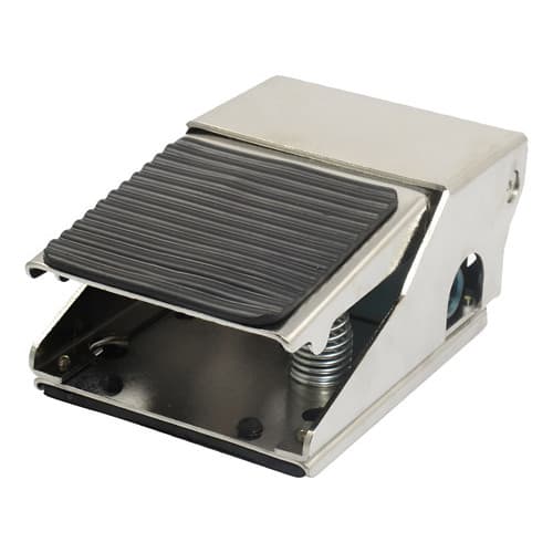 Válvula Pneumática Pedal Mola 3/2vias Rosca 1/4 Conexões 6mm