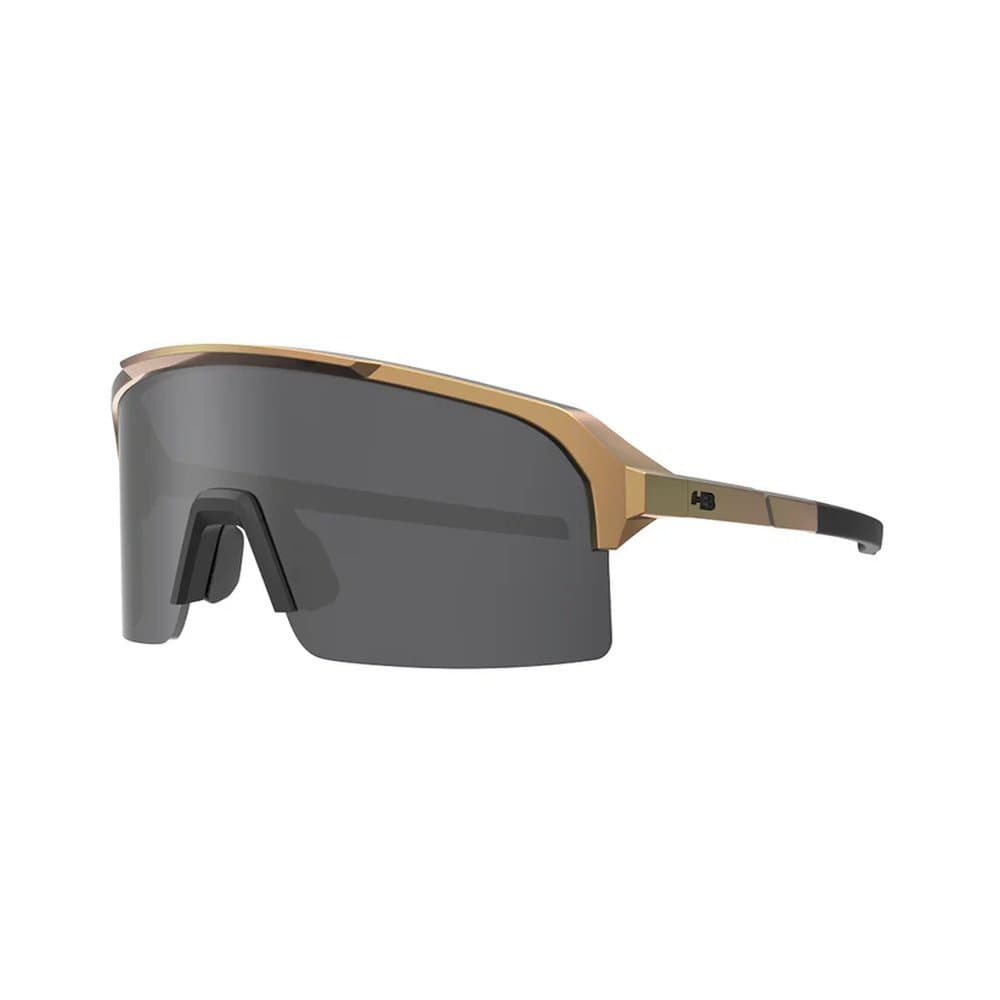 Óculos Ciclismo HB Edge Gloss Gold M Black Gray 169 mm