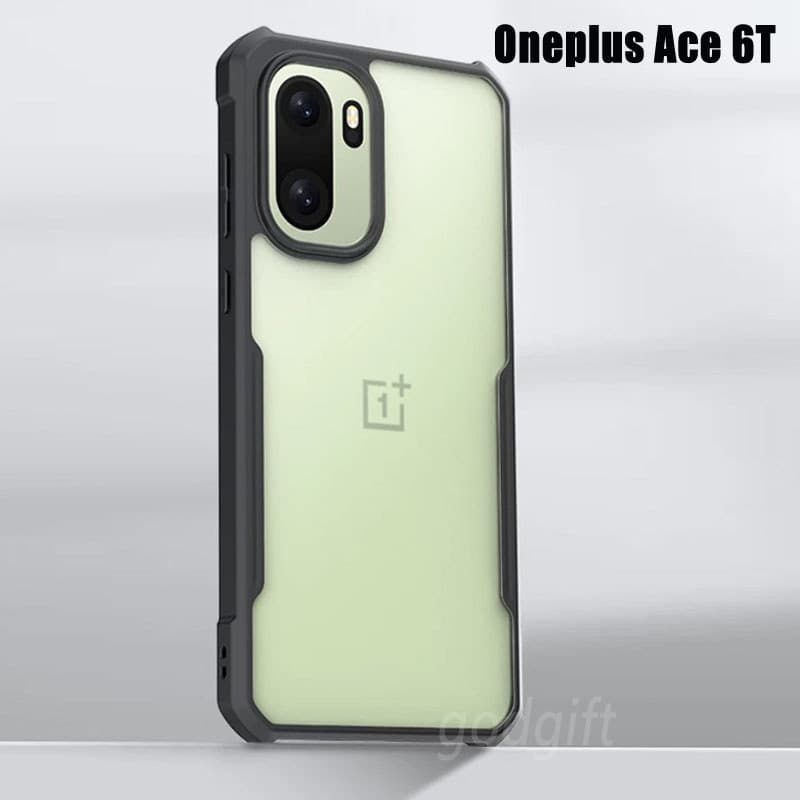 Oneplus Ace 6 15 Caso De Telefone Transparente À Prova De Choque Para 13T 13R 13 12 6T 5 Luxo Embalagem Macio Pára-Choqu