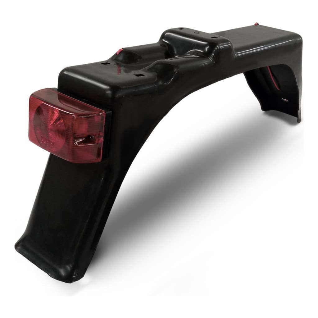 Para-lama Traseiro Mobilete C/lanterna Bikelete Mob 2t E 4t