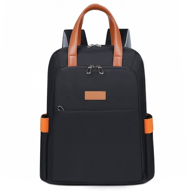 Mochila escolar para laptop de grande capacidade em tecido Oxford, à prova de respingos, modelo 2246.