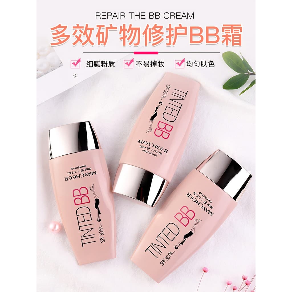 Corretivo bb creme feminino segurar maquiagem resistente ao suor não é fácil de tirar maquiagem leve serviço corretivo i