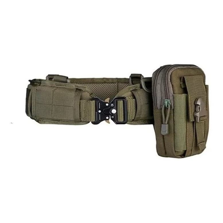 Cinto Modular De Guarnição Sistema Molle E Bolsa Tática