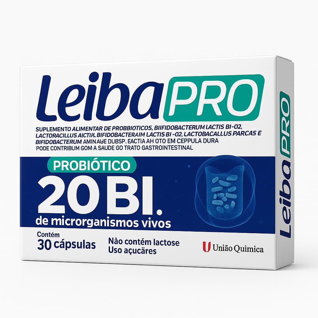 LEIBA PRO PROBIÓTICO 20 BI - 30 CAPSULAS DURAS