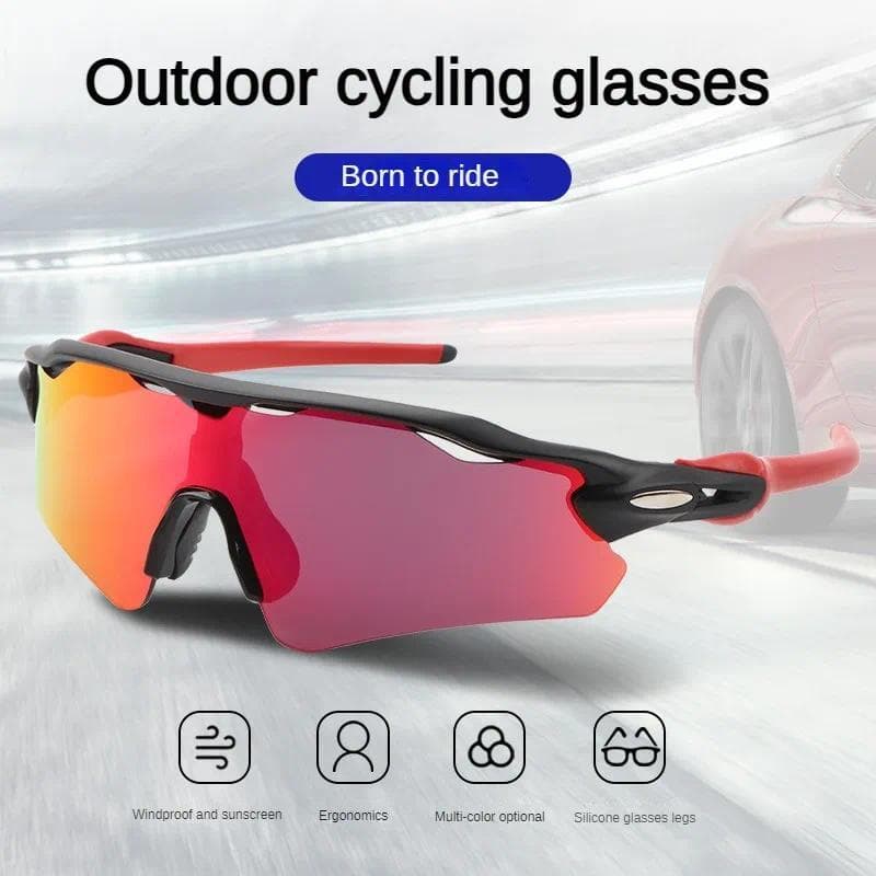 Óculos de Ciclismo Esportivo, Óculos de Sol para Ciclismo de Estrada, Óculos de Ciclismo de Montanha, Óculos de Ciclismo