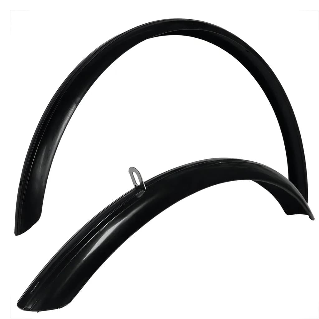 Paralama Aro 26 Plástico Sueco Preto Leve Flexível e Durável
