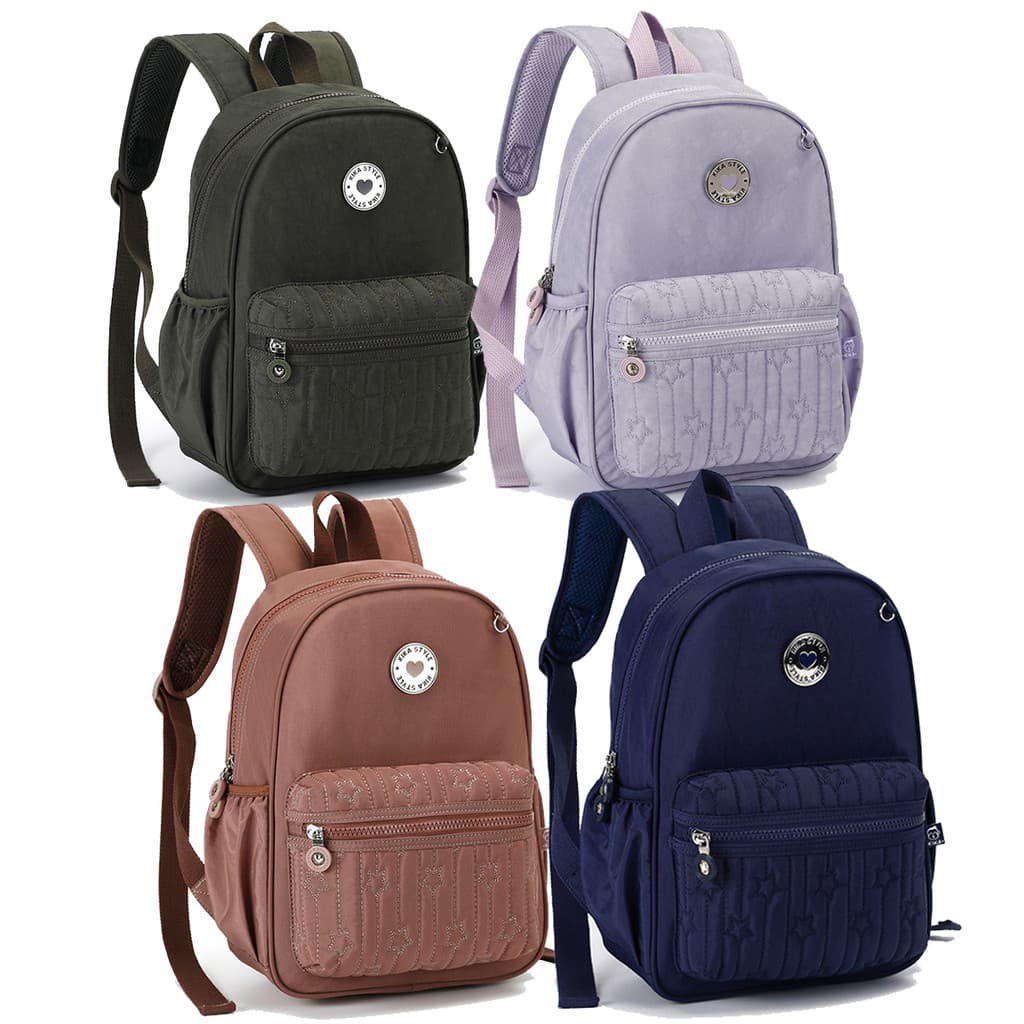 MINI Mochila Kika Pequena Trabalho Adulta Juvenil Feminina