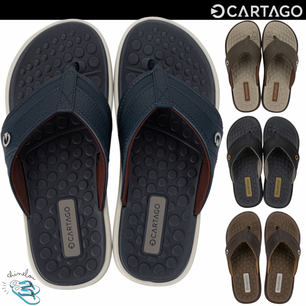 Chinelo Cartago Masculino Veneto III Original Novidade