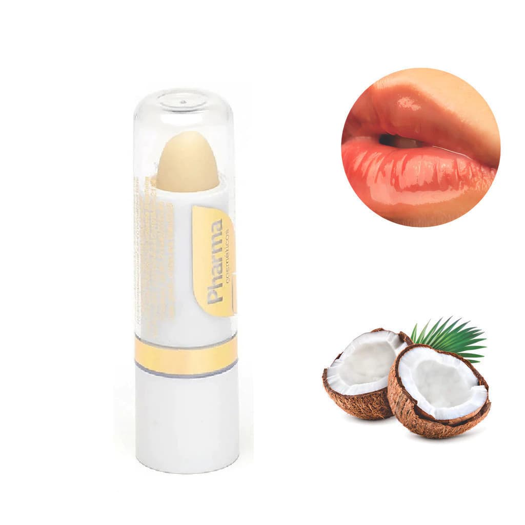 Manteiga de Cacau Pharma Original 3,5g | Proteção Labial para Toda Família | Kits 3, 6 e 12