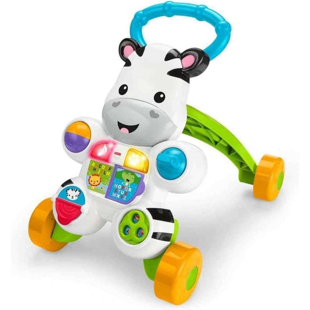 Andador e Apoiador Zebra com Luz Som 6m+ DLH48 Fisher Price