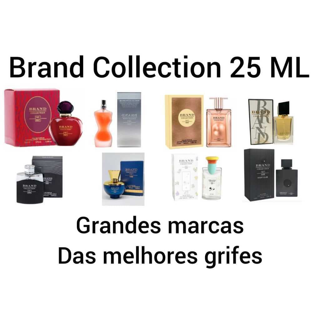 Perfume Brand Collection Original Miniatura 25 ML Grandes Marcas Masculino E Feminino