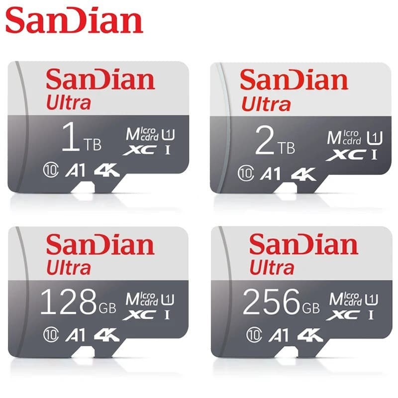 Micro SD Card 32GB | 64GB | 128GB | 256GB MicroSD card 100MB/S Memory Card 1Tb  512Gb 256GB