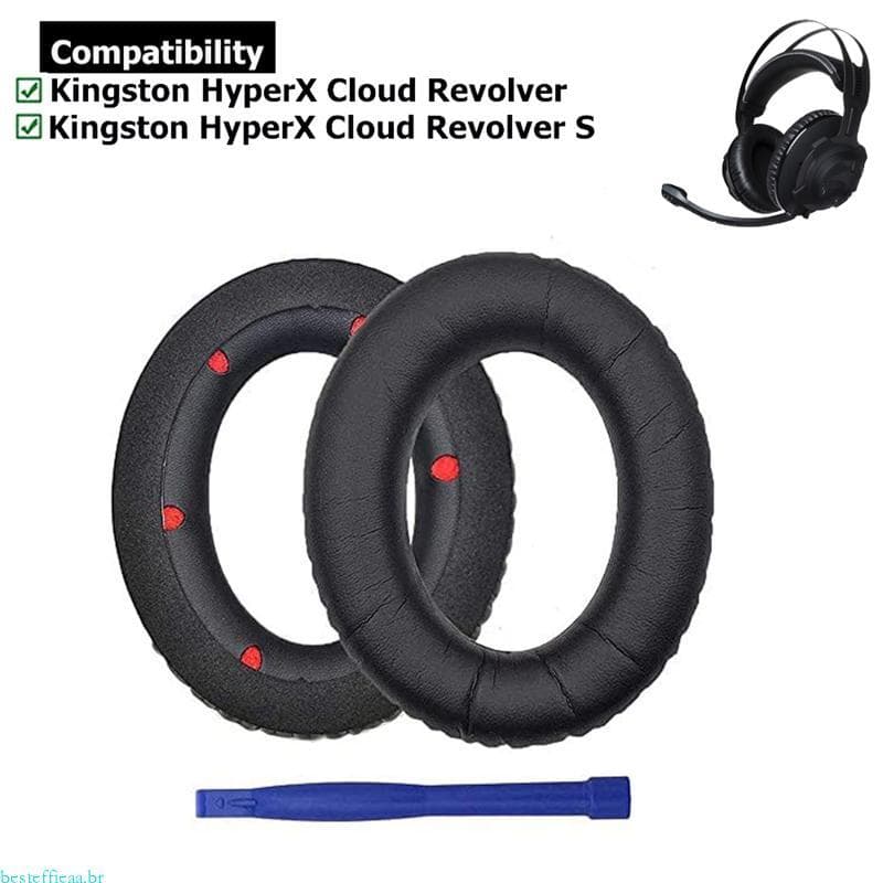 Protetores Ouvido Confortáveis Capa Elástica Para Fone Jogos Cloud Revolver S