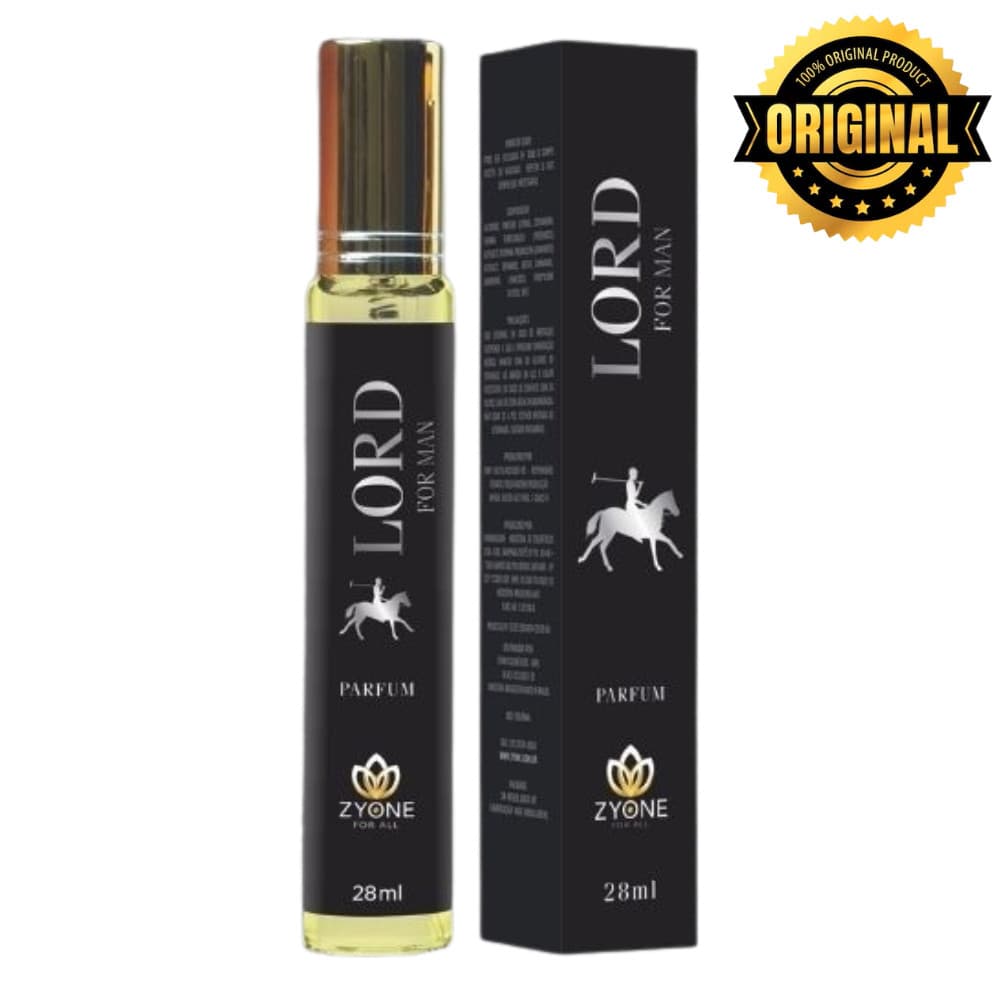 Lord Zyone Cosméticos Masculino Parfum 28ml Alta Fixação Essência Premium