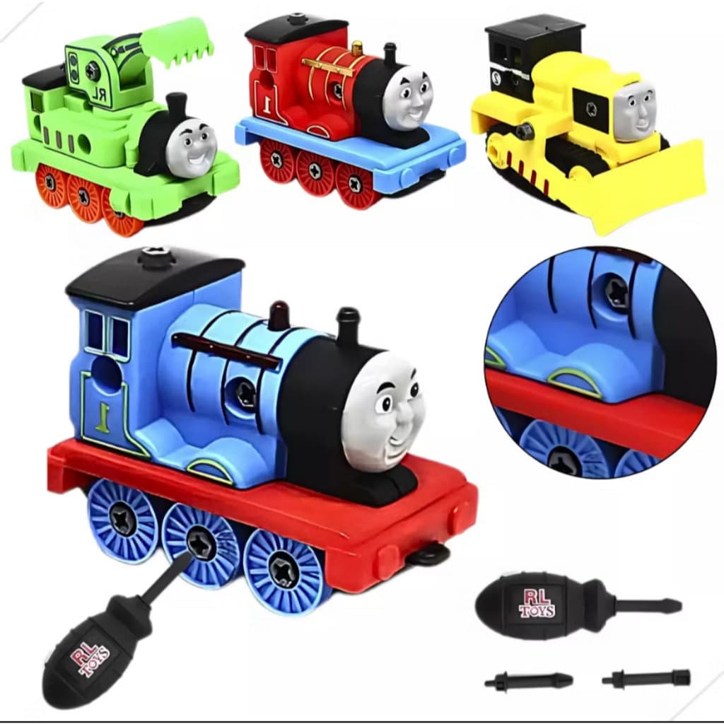 Trem Thomas & friends Carrinho Monta Desmonta Chave Acessórios