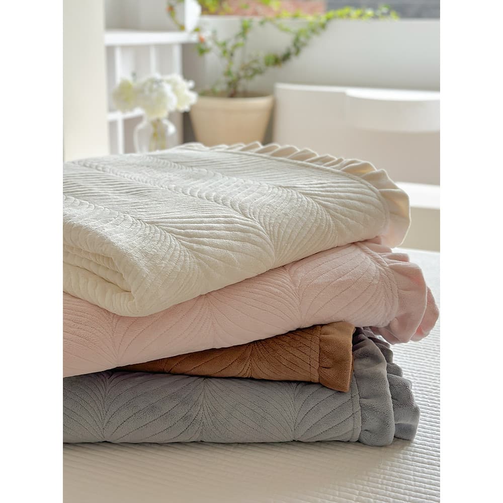 Coreia Coreia High-End classe A um lado leite veludo um lado puro algodão capa de cama quatro estações estilo 2026 novo