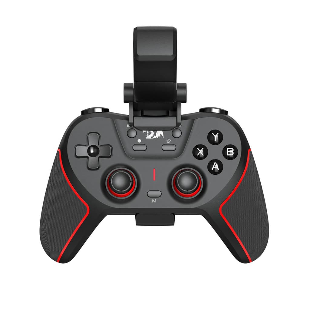 CONTROLE JOYSTICK SEM FIO REDRAGON SEMPITEN COM SUPORTE PARA CELULAR PRETO - G712