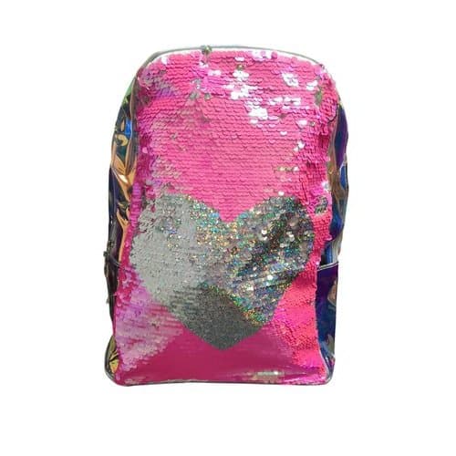 Mochila Infantil Lantejoulas Holograficas Resistente Moderna Estilosa Escolar Pratica Crianças