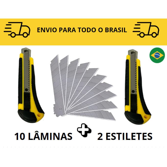 Estilete Profissional / lamina 18mm/ Estilete de precisão / estilete profissional cortador