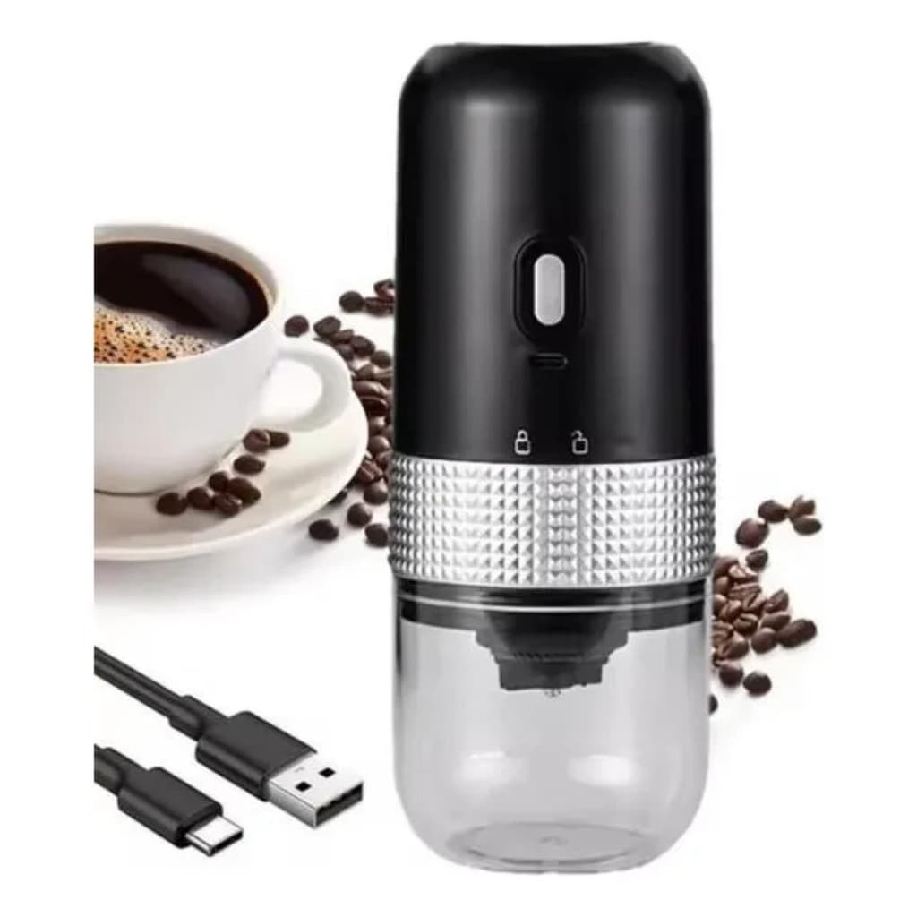 Moedor De Café Elétrico Recaregável Portátil Viagem Camp